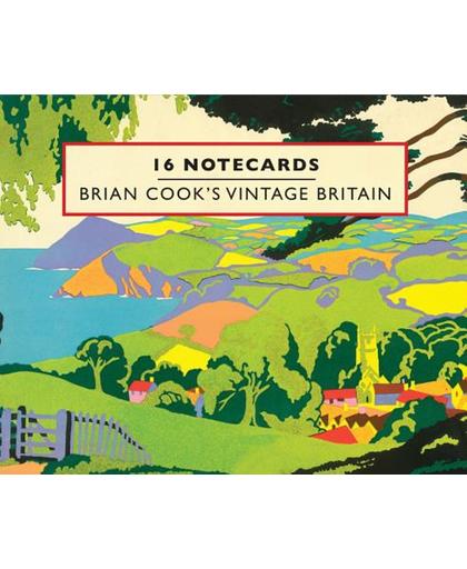 Brian Cook's Vintage Britain - 16 Notecards
