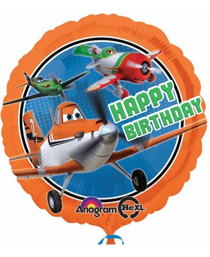 Planes Happy Birthday Ballon 46cm