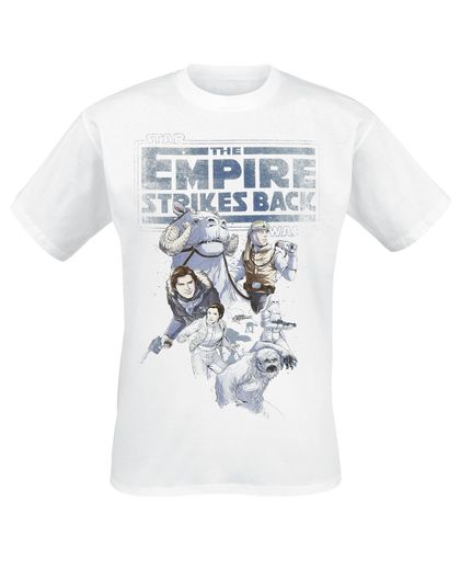 Star Wars Episode 5 - das Imperium schlägt zurück - Hoth Adventures T-shirt wit