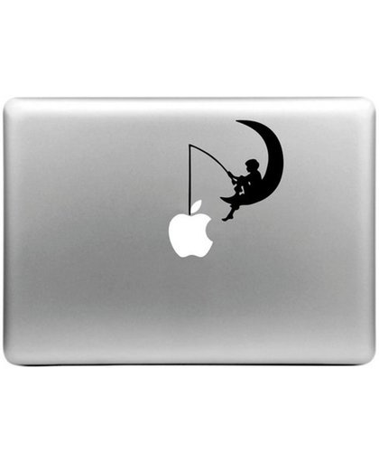 MacBook sticker - maan visser