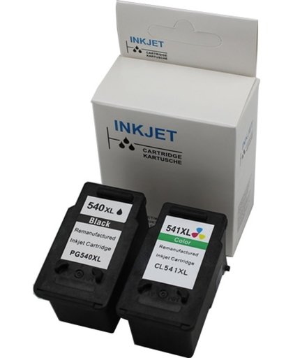 Toners-kopen.nl Canon PG-540 CL-541Opmerkingen : met niveau-indicatorVerpakking : wit Label Set 2x alternatief - compatible inkt cartridge voor Canon PG540Xl+CL541Xl met niveau-indicator