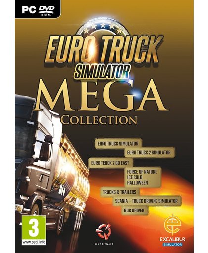 Euro Truck Mega Collection - 6-in-1 - Windows