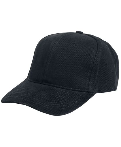 Beechfield Pro Style Heavy Brushed Cotton Cap Baseballcap zwart