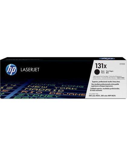 HP 131X Lasertoner 2400 pagina's Zwart