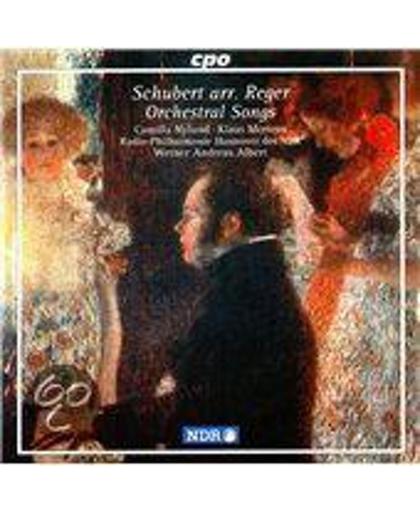 Schubert/Reger: Orchestral Songs / Nyland, Mertens, Albert
