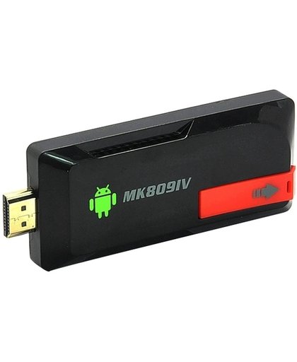 MK809IV Mini PC Android 4.4.2 TV Stick Dongle, CPU: RK3188 Quad Core, 2GB RAM + 8GB ROM, ondersteunt WIFI + HDMI + Bluetooth