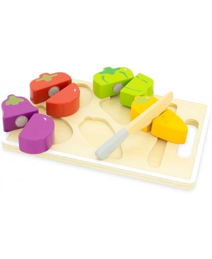 Speelgoed groenten met snijplank - keukenaccessoires