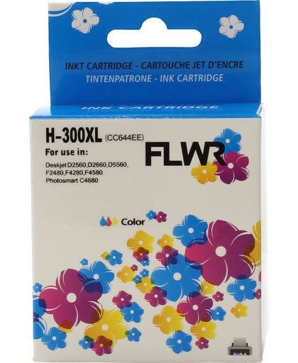 FLWR - Inktcartridge / 300XL / Kleur - geschikt voor HP