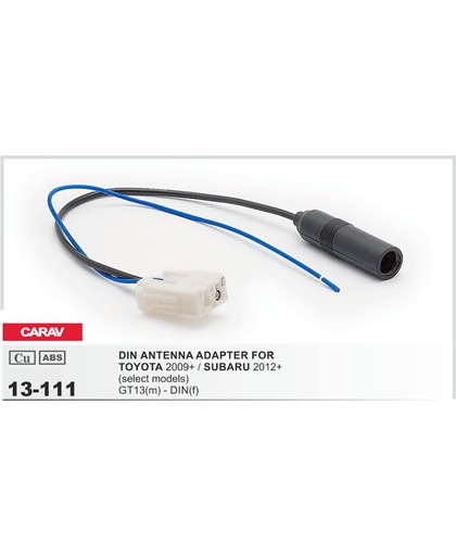 antenne kabel / verloopkabel geschikt voor TOYOTA 2009+ (select models) / SUBARU 2012+ (select models)  GT13(male) -<gt/> DIN(female) CARAV 13-111