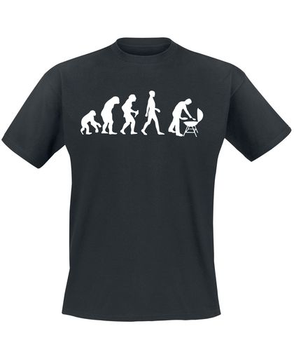 Evolution Barbecue T-shirt zwart