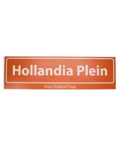 Hollandia straatbord Hup Holland Hup