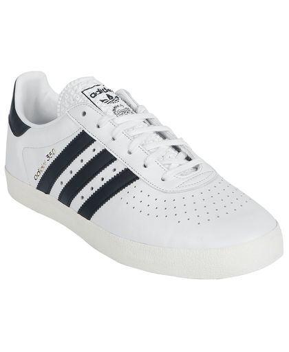 Adidas 350 Leather Basics Sneakers wit-zwart