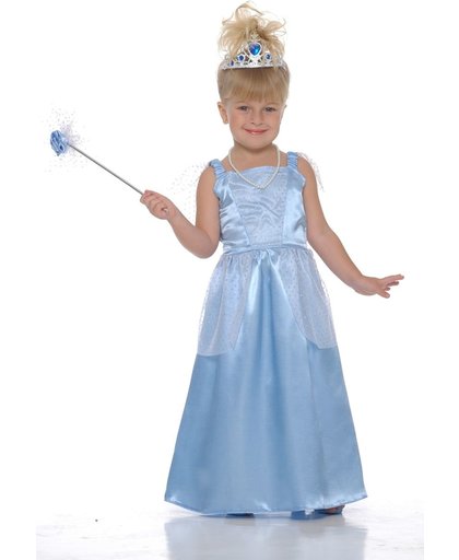 BOTI Verkleedset Prinsessenjurk Blauw – Voor meisjes vanaf 5 jaar oud – Verkleedset voor feestdagen & verjaardagsfeesten