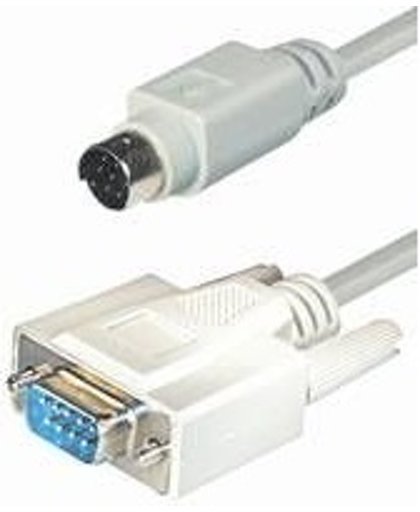 PremiumConnect DIN 8pins - 9p SUB-D kabel voor Wacom drawing board en oudere camera's - 1,8 meter