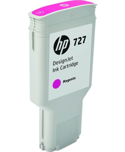 HP 727 magenta DesignJet inktcartridge, 300 ml