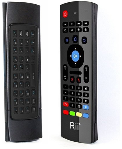 Rii MX3 Multifunction 2.4G Fly Mouse Mini Wireless Keyboard & Infrared Remote Control