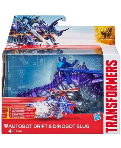 Transformers movie sparkers - Autobot drift & Dinobot Slug
