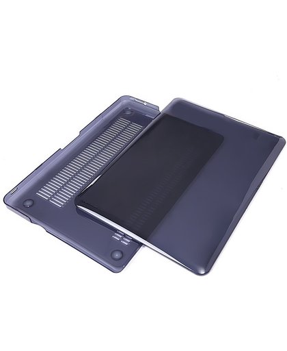 Macbook Case voor MacBook Pro Retina 15 inch 2014 / 2015 - Clear Hardcover - Zwart