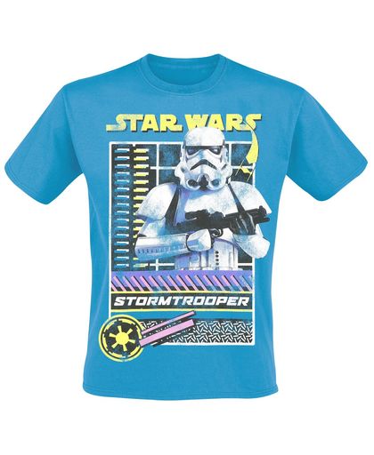 Star Wars Episode 4 - Eine Neue Hoffnung - Miami Trooper T-shirt blauw