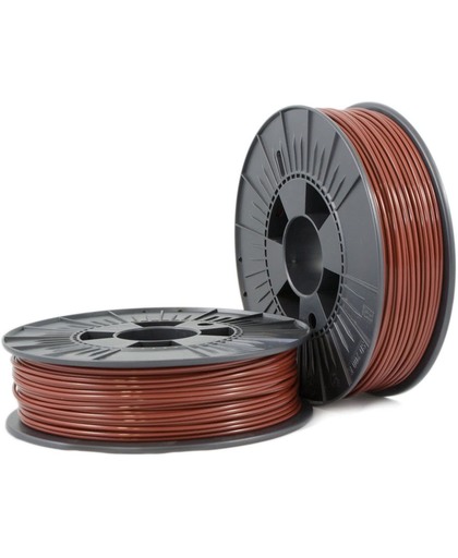PLA 2,85mm brown ca. RAL 8016 0,75kg - 3D Filament Supplies