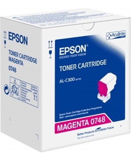 Epson C13S050748 Lasertoner 8800pagina's Magenta toners & lasercartridge