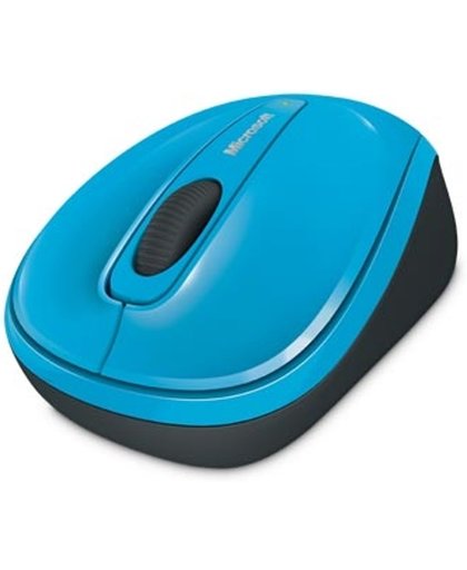 Microsoft Wireless Mobile Mouse 3500 RF Draadloos BlueTrack Ambidextrous Blauw muis