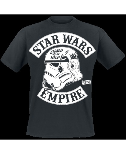 Star Wars Cloned To Be Wild Stormtrooper T-shirt zwart