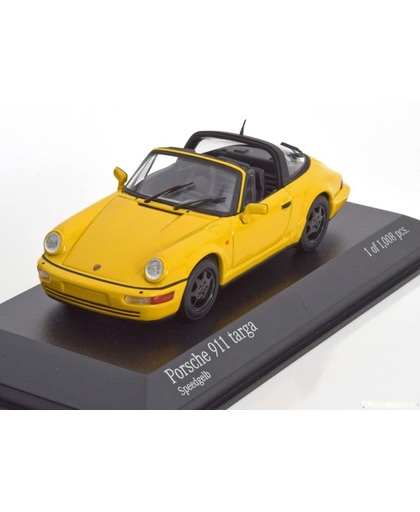 Porsche 911 Targa 1991 Geel 1-43 Minichamps Limited 1008 Pieces