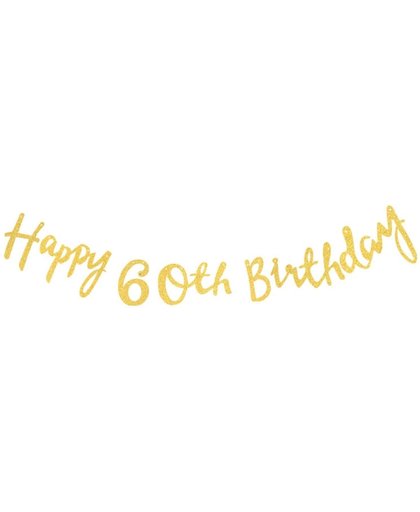 Gouden slinger verjaardag - 60th birthday