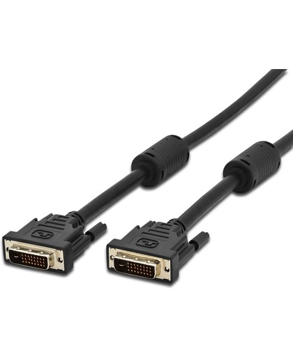 ASSMANN Electronic DVI-D 1m 1m DVI-D DVI-D Zwart DVI kabel