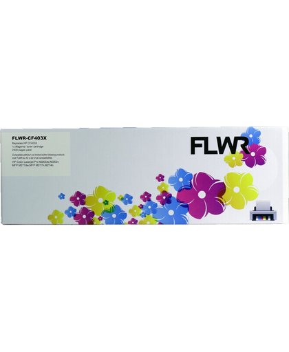 FLWR 201X magenta (CF403X) geschikt voor HP
