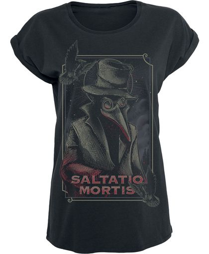 Saltatio Mortis Pestdoktor Girls shirt zwart
