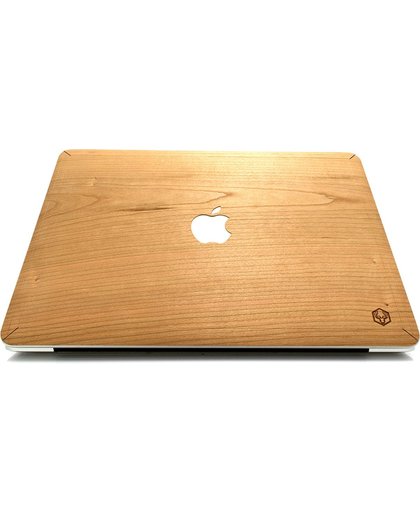 Appelhout - Houten MacBook cover Cherry voor Apple MacBook 12'' - Kersenhout