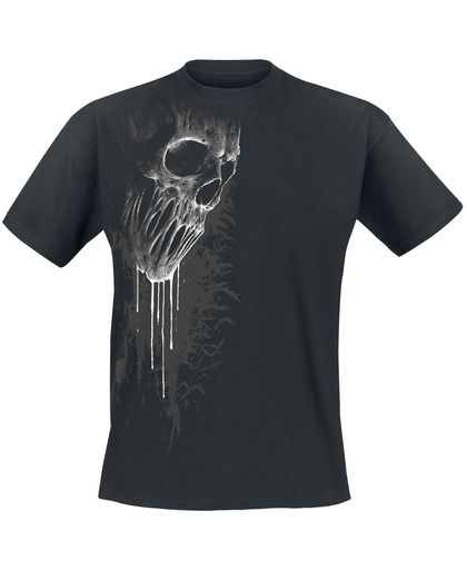 Spiral Bat Curse T-shirt zwart