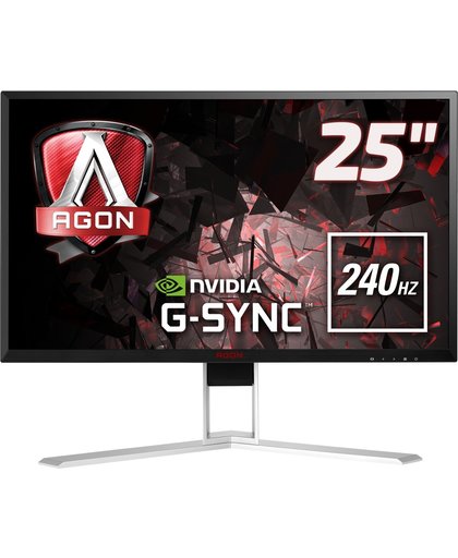 AOC Gaming AG251FG 24.5" Full HD LED Zwart, Rood computer monitor