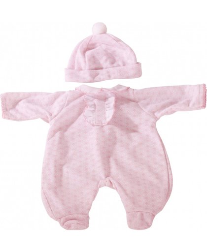 Götz Poppenkleertjes Götz Baby's 33 cm Pyjama met muts - Roze