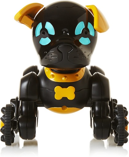 WowWee Chippies Chippo - Robot hond zwart
