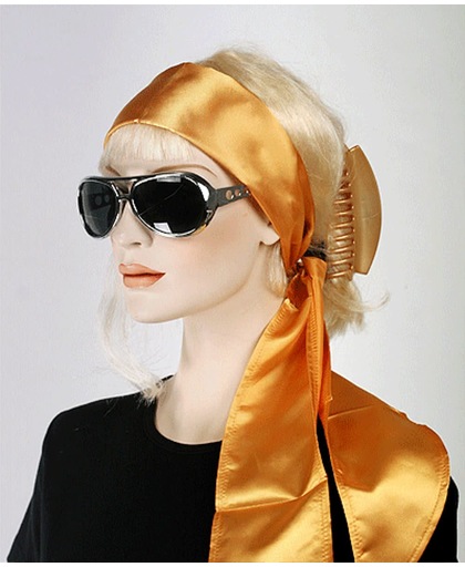 Gouden hoofd sjaal