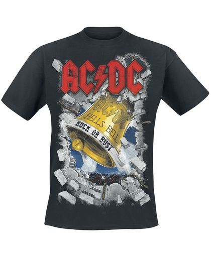 AC/DC Hells Bells T-shirt zwart