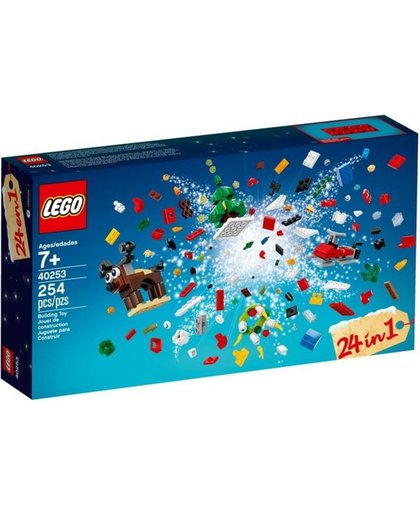 Kerst LEGO Bouwset 24in1 - 40253