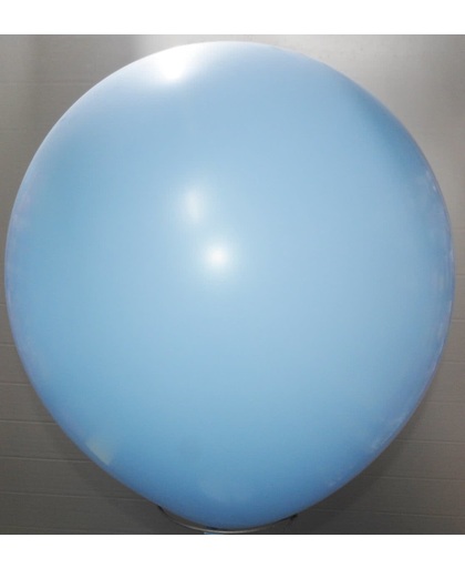 reuze ballon 160 cm 64 inch licht blauw