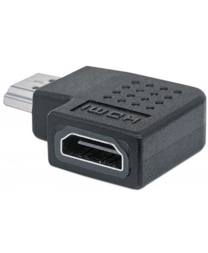 Manhattan 353496 HDMI HDMI Zwart kabeladapter/verloopstukje