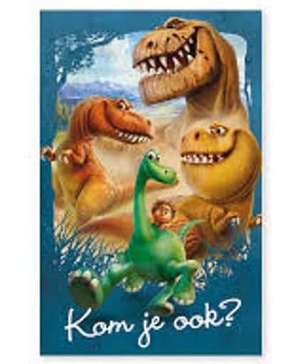 Disney Good Dinosaur*The Good Dinosaur uitnodiging PK 814 - 6 stuks