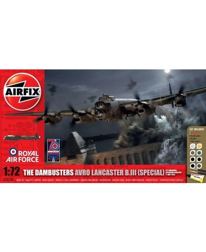 Airfix The Dambusters Avro Lancaster B.Iii (Special) Operation Chastise Gift Set Modelbouwpakket