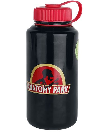 Rick And Morty Anatomy Park - Wasserflasche Drinkfles meerkleurig