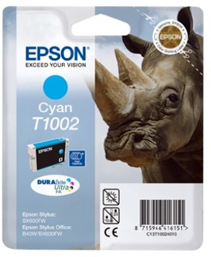 Epson inktpatroon Cyan T1002 DURABrite Ultra Ink inktcartridge