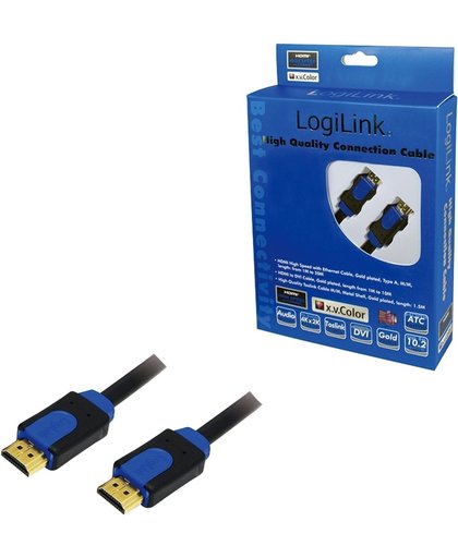 Logilink  - Netwerkkabel - HDMI 2.0 - 1 m -