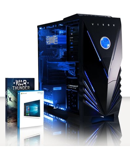 Pegasus 36 Game PC - 4.2GHz Intel i7 Quad Core CPU, GTX 1080, Gaming Desktop PC met Windows 10, Levenslang Garantie (i7 4-Core Processor, Nvidia Geforce GTX1080 8 GB Videokaart, 32 GB DDR4 RAM, 240  GB SSD, 3 TB HDD)