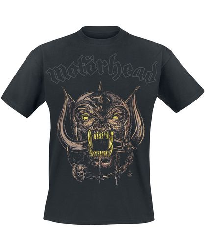 Motörhead Undercover Sketch Warping T-shirt zwart