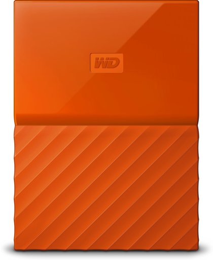Western Digital My Passport 2.5 Inch externe HDD 3TB Oranje